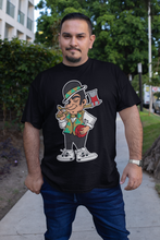 Load image into Gallery viewer, Boston Lumberjack Black T-Shirt - Air Jordan 4 Classic Green - boston_lumberjack-black-t-shirt-air_jordan_4-aj4_classic_green-shoe-match-tee-sneaker-release-tees-3