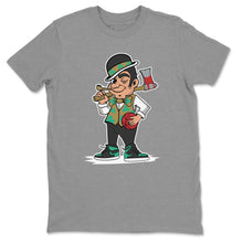Load image into Gallery viewer, Boston Lumberjack Heather Grey T-Shirt - Air Jordan 1 Pine Green - boston_lumberjack-heather_grey-t-shirt-air_jordan_1-aj1_pine_green-shoe-match-tee-sneaker-release-tees-2