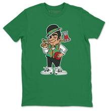 Load image into Gallery viewer, Boston Lumberjack Kelly Green T-Shirt - Air Jordan 4 Classic Green - boston_lumberjack-kelly-green-t-shirt-air_jordan_4-aj4_classic_green-shoe-match-tee-sneaker-release-tees-2