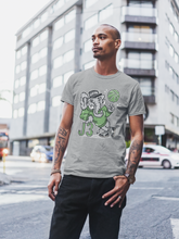 Load image into Gallery viewer, AJ3 Elephant Heather Grey T-Shirt - Air Jordan 3 Chlorophyll - chlorophyll-air-jordan-3-sneaker-release-tees-aj-3-elephant-tee-sports-grey-3