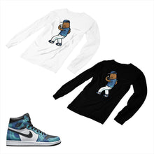 Load image into Gallery viewer, Jordan 1 Tie-Dye Matching Custom Designed Long Sleeve T shirt JD 1-69-1 - jd1-69-L-1
