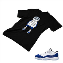 Load image into Gallery viewer, Jordan 11 Concord Matching Custom Designed T shirt JD 11-5-6-11 - jd11-5-6-11b