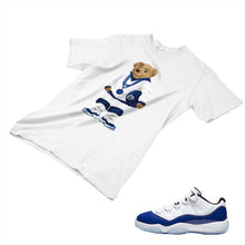 Load image into Gallery viewer, Jordan 11 Concord Matching Custom Designed T shirt JD 11-5-6-14 - jd11-5-6-14a