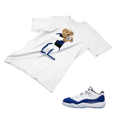 Load image into Gallery viewer, Jordan 11 Concord Matching Custom Designed T shirt JD 11-5-6-15 - jd11-5-6-15a