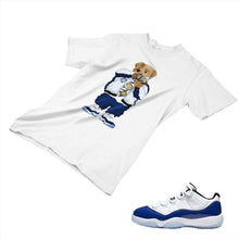 Load image into Gallery viewer, Jordan 11 Concord Matching Custom Designed T shirt JD 11-5-6-16 - jd11-5-6-16a