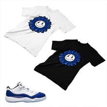 Load image into Gallery viewer, Jordan 11 Concord Matching Custom Designed T shirt JD 11-5-6-1 - jd11-5-6-1