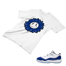 Load image into Gallery viewer, Jordan 11 Concord Matching Custom Designed T shirt JD 11-5-6-1 - jd11-5-6-1a