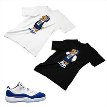 Load image into Gallery viewer, Jordan 11 Concord Matching Custom Designed T shirt JD 11-5-6-20 - jd11-5-6-20