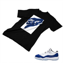 Load image into Gallery viewer, Jordan 11 Concord Matching Custom Designed T shirt JD 11-5-6-23 - jd11-5-6-23b