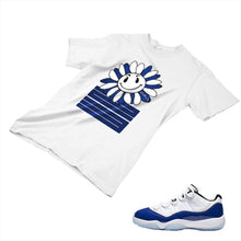 Load image into Gallery viewer, Jordan 11 Concord Matching Custom Designed T shirt JD 11-5-6-26 - jd11-5-6-26a