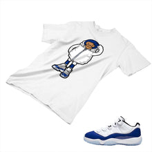 Load image into Gallery viewer, Jordan 11 Concord Matching Custom Designed T shirt JD 11-5-6-5 - jd11-5-6-5a