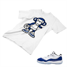 Load image into Gallery viewer, Jordan 11 Concord Matching Custom Designed T shirt JD 11-5-6-6 - jd11-5-6-6a