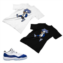 Load image into Gallery viewer, Jordan 11 Concord Matching Custom Designed T shirt JD 11-5-6-7 - jd11-5-6-7