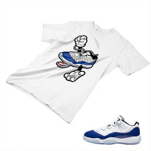 Load image into Gallery viewer, Jordan 11 Concord Matching Custom Designed T shirt JD 11-5-6-9 - jd11-5-6-9a