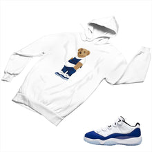 Load image into Gallery viewer, Jordan 11 Concord Matching Custom Designed Hoodies JD 11-5-6-18 - jd11-5-6-H-18a