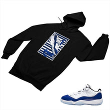Load image into Gallery viewer, Jordan 11 Concord Matching Custom Designed Hoodies JD 11-5-6-21 - jd11-5-6-H-21b