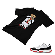 Load image into Gallery viewer, Jordan 11 White Bred Matching Custom Designed T shirt JD 11-5-7-24 - jd11-5-7-24b