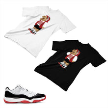 Load image into Gallery viewer, Jordan 11 White Bred Matching Custom Designed T shirt JD 11-5-7-28 - jd11-5-7-28