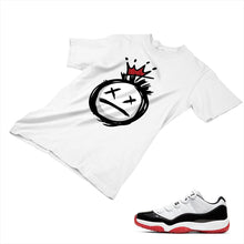 Load image into Gallery viewer, Jordan 11 White Bred Matching Custom Designed T shirt JD 11-5-7-8 - jd11-5-7-8a