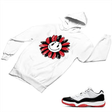 Load image into Gallery viewer, Jordan 11 White Bred Matching Custom Designed Hoodies JD 11-5-7-1 - jd11-5-7-H-1a