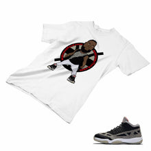 Load image into Gallery viewer, Jordan 11 Black Cement Matching Custom Designed T shirt JD 11-5-8-14 - jd11-5-8-14a