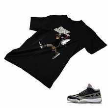 Load image into Gallery viewer, Jordan 11 Black Cement Matching Custom Designed T shirt JD 11-5-8-22 - jd11-5-8-22b