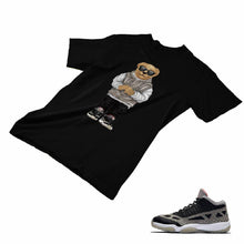 Load image into Gallery viewer, Jordan 11 Black Cement Matching Custom Designed T shirt JD 11-5-8-26 - jd11-5-8-26b