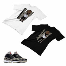 Load image into Gallery viewer, Jordan 11 Black Cement Matching Custom Designed T shirt JD 11-5-8-9 - jd11-5-8-9
