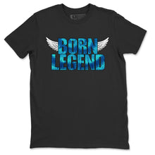Load image into Gallery viewer, Born Legend T-Shirt - Air Jordan 1 Tie-Dye - nike-jordan-1-tie-dye-matching-tee-born-legend-black-t-shirt-2