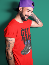 Load image into Gallery viewer, Did You Get Em T-Shirt - Air Jordan 5 Top 3 - nike-jordan-5-top-3-matching-tee-get-em-red-t-shirt-3