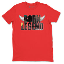 Load image into Gallery viewer, Born Legend T-Shirt Air Jordan 3 Animal Instinct - nike-jordan-matching-tee-born-legend-red-t-shirt-2