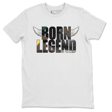 Load image into Gallery viewer, Born Legend T-Shirt Air Jordan 3 Animal Instinct - nike-jordan-matching-tee-born-legend-white-t-shirt-2