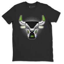 Load image into Gallery viewer, Bull Head Black T-Shirt - Air Jordan 3 Chlorophyll - sneaker-release-tees-air-jordan-3-chlorophyll-shoe-match-tee-bull-head-black-t-shirt-2