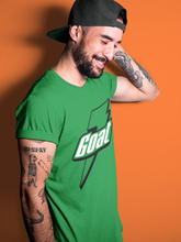 Load image into Gallery viewer, Goat T-Shirt - Air Jordan 1 Pine Green - snrt-sneaker-release-tees-air-jordan-1-pine-green-match-t-shirt-goat-kelly-green-tee-3