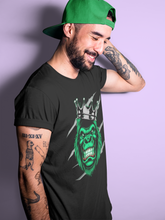Load image into Gallery viewer, Ferocious Gorilla T-Shirt - Air Jordan 1 Pine Green - snrt-sneaker-release-tees-air-jordan-1-pine-green-matching-gerocious-gorilla-black-t-shirt-3