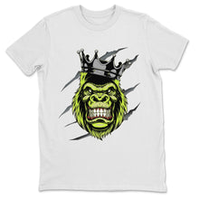 Load image into Gallery viewer, Ferocious Gorilla White T-Shirt - Air Jordan 4 '95 Neon - snrt_sneaker-release-tees-aj4-neon-95-air-jordan-4-ferocious-gorilla-white-t-shirt-2