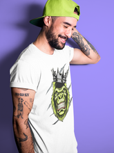 Load image into Gallery viewer, Ferocious Gorilla White T-Shirt - Air Jordan 4 '95 Neon - snrt_sneaker-release-tees-aj4-neon-95-air-jordan-4-ferocious-gorilla-white-t-shirt-3
