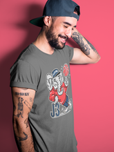 Load image into Gallery viewer, AJ3 Elephant Cool Grey T-Shirt - Air Jordan 3 True Blue - true-blue-og-air-jordan-3-sneaker-release-tees-aj-3-elephant-tee-cool-grey-3_b3304633-dd62-473a-b502-22478f54ce0c