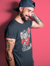 Load image into Gallery viewer, AJ3 Elephant Navy T-Shirt - Air Jordan 3 True Blue - true-blue-og-air-jordan-3-sneaker-release-tees-aj-3-elephant-tee-navy-3_63ed0d92-9b14-4eb6-a6e3-b361106301df