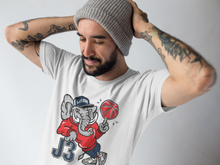 Load image into Gallery viewer, AJ3 Elephant White T-Shirt - Air Jordan 3 True Blue - true-blue-og-air-jordan-3-sneaker-release-tees-aj-3-elephant-tee-white-3_5a260754-05c2-405a-8c8e-06fe953c672a
