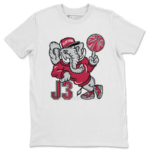 Load image into Gallery viewer, AJ3 Elephant White T-Shirt - Air Jordan 3 Unite - unite-air-jordan-3-sneaker-release-tees-aj-3-elephant-tee-white-2
