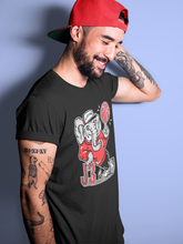 Load image into Gallery viewer, AJ3 Elephant Black T-Shirt - Air Jordan 3 White Cement - white-cement-air-jordan-3-sneaker-release-tees-aj-3-elephant-tee-black-3