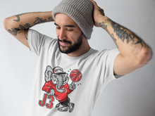 Load image into Gallery viewer, AJ3 Elephant White T-Shirt - Air Jordan 3 White Cement - white-cement-air-jordan-3-sneaker-release-tees-aj-3-elephant-tee-white-3