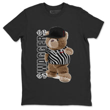Load image into Gallery viewer, Bear Swaggers T-Shirt - Yeezy Boost 350 V2 Zebra - yeezy-boost-v2-zebra-sneaker-match-tees-bear-swagger-black-shirt-2