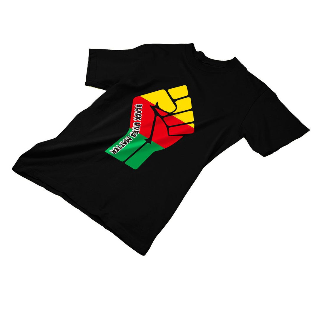 Black Lives Matter Custom t shirt BLM 3-1 - 100BLM3-1