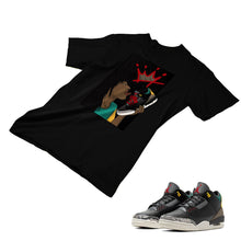 Load image into Gallery viewer, Jordan 3 Animal Matching Custom Designed T shirt JD 3-11-11 - 80JD3-11-11b
