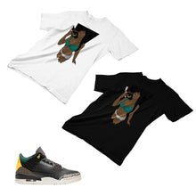 Load image into Gallery viewer, Jordan 3 Animal Matching Custom Designed T shirt JD 3-11-12 - 80JD3-11-12
