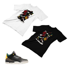 Load image into Gallery viewer, Jordan 3 Animal Matching Custom Designed T shirt JD 3-11-13 - 80JD3-11-13

