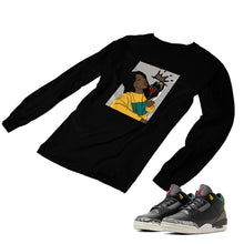 Load image into Gallery viewer, Jordan 3 Animal Matching Custom Designed Long Sleeve T shirt JD 3-11-10 - 80JD3-11-L-10b
