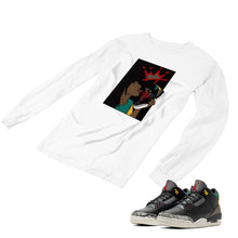 Load image into Gallery viewer, Jordan 3 Animal Matching Custom Designed Long Sleeve T shirt JD 3-11-11 - 80JD3-11-L-11a
